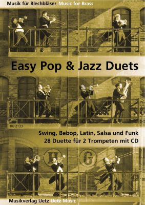 Winninghoff Easy Pop & Jazz Duets 2 Trumpets (Bk-Cd)