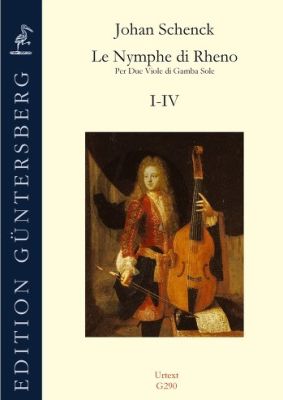 Schenk Le Nymphe di Rheno Op.8 (No.1-4) 2 Violas da Gamba
