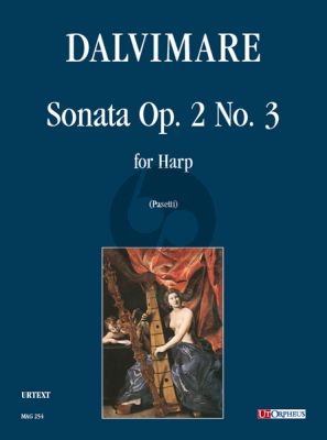 Dalvimare Sonata Op.2 No.3 for Harp