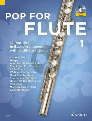 Pop For Flute (12 Pop-Hits in Easy Arrangements) Vol.1 1-2 Flutes