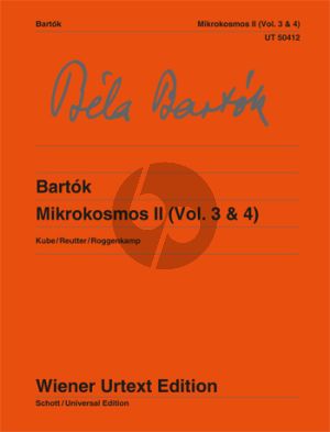Mikrokosmos II (Vol.3 - 4) Piano