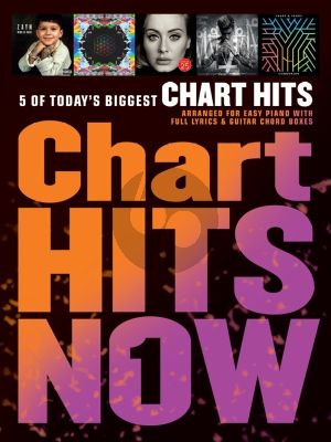 Chart Hits Now Vol.1 Easy Piano (with Lyrics and Chords)