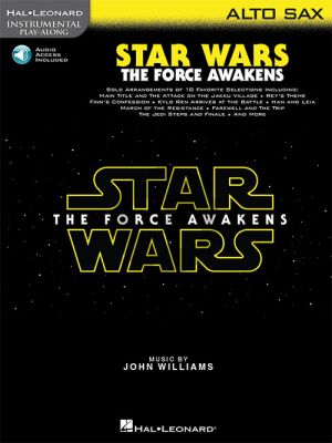 Williams Star Wars: The Force Awakens Instrumental Play-Along Alto Sax.