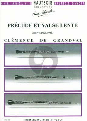 Grandval Prelude et Valse Lente Cor Anglais-Piano