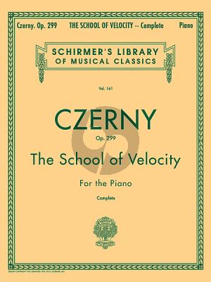 Czerny The School Of Velocity Op.299 Piano