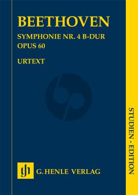 Beethoven Symphonie No.4 B-dur Op.60 Studienpart.