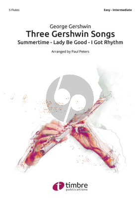 Gershwin Three Gershwin Songs 5 Flutes (Score/Parts)