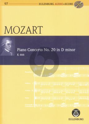 Mozart Concerto No.20 d-minor KV 466 Piano-Orch. Study Score