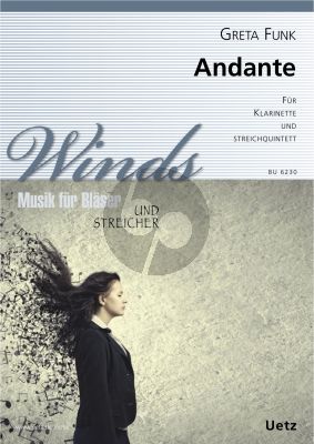 Funk Andante Klarinette[B]-Streichquintett (Part./Stimmen)