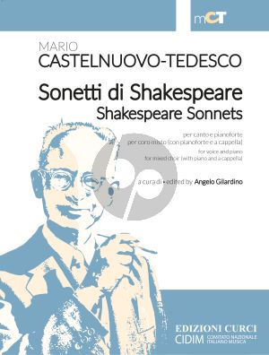 Castelnuovo-Tedesco Sonetti di Shakespeare Voice-Piano