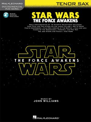 Williams Star Wars: The Force Awakens Instrumental Play-Along Tenor Sax.