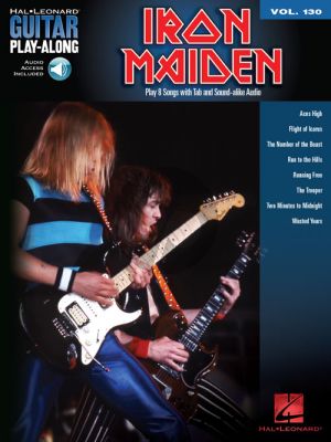 Iron Maiden 8 Songs (Guitar Play-Along Series Vol.130)