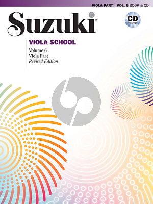 Suzuki Viola School Vol.6 (Bk-Cd) (revised)