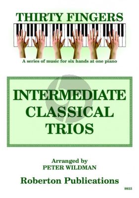 Wildman 30 Fingers Intermediate Classical Trios (Piano - 3 players)
