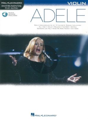 Adele Instrumental Play-Along Violin