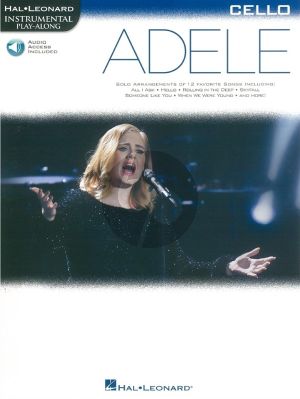Adele Instrumental Play-Along Violoncello