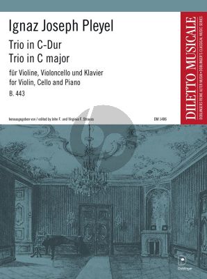 Pleyel Trio C-major B.443 Vi.-Vc.-Piano (Score/Parts)