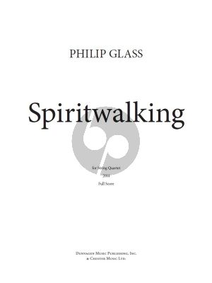 Glass Spiritwalking 2 Vi.-Va.-Vc. (Score/Parts)