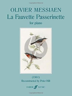 Messiaen La Fauvette Passerinette Piano solo