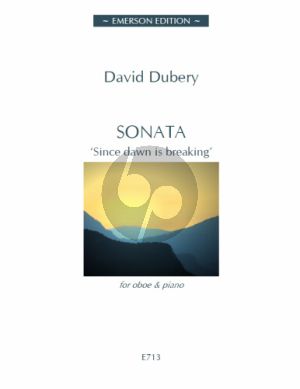 Dubery Sonata "Since dawn is breaking" Oboe-Piano