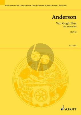 Anderson Van Gogh Blue for Ensemble Study Score