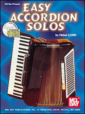 Easy Accordion Solos Book/CD Set
