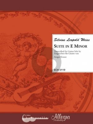 Weiss Suite e-moll Gitarre (ed. Ansgar Krause)