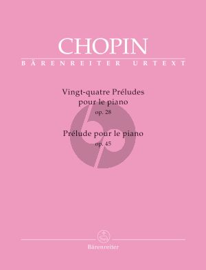 Chopin Vingt-quatre Préludes Op.28 - Prélude Op.45 Klavier (Christoph Flamm)