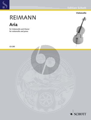 Reimann Aria Violoncello and Piano