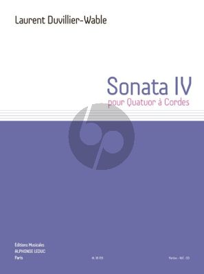 Duvillier-Wable Sonata 4 2 Vi.-Va.-Vc. Parts