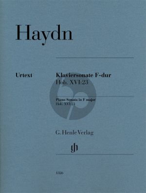 Haydn Sonate F-dur Hob.XVI:23 Klavier (Henle)