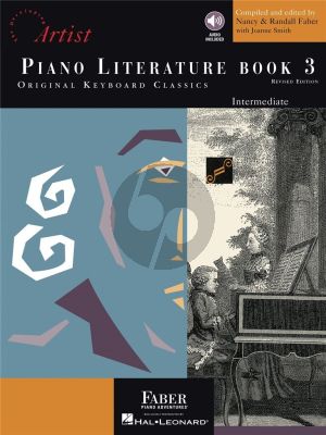 Faber Hartmann Piano Adventures - Piano Literature - Book 3 Developing Artist Original Keyboard Classics (Book with Cd)