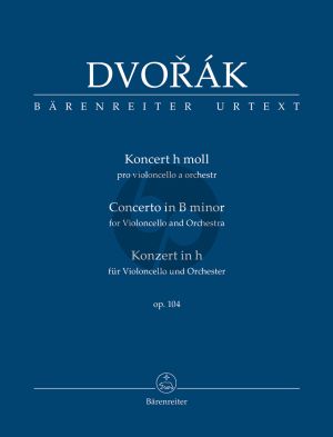 Dvorak Concerto B-minor Op.104 (Violonc.-Orch.) Study Score