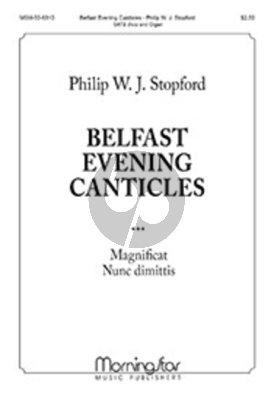 Stopford Belfast Evening Canticles(Magnificat and Nunc Dimittis SATB-Organ