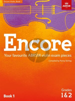 Encore - Violin Vol.1 Grades 1-2 ABRSM