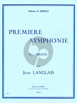 Langlais Premiere Symphonie Orgue