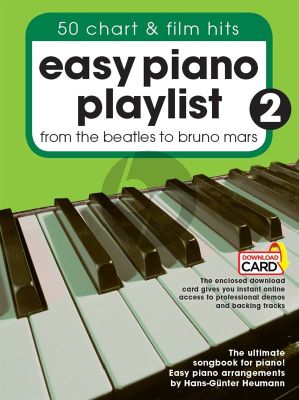 Easy Piano Playlist Vol.2 From The Beatles to Bruno Mars