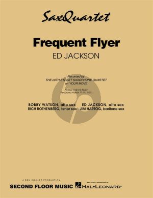 Jackson Frequent Flyer for 4 Saxophones (AATB) (Score/Parts)