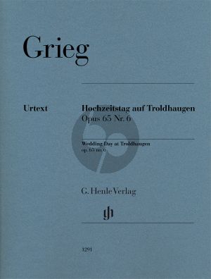 Grieg Hochzeitstag auf Troldhaugen Op.65 No.6 Klavier