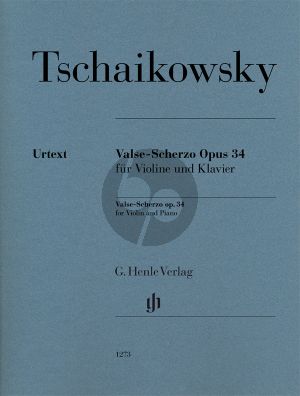 Tchaikovsky Valse-Scherzo Op.34 Violine-Klavier