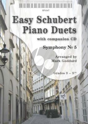 Easy Schubert Piano Duets - Symphony No. 5 Piano 4 Hds (Goddard)