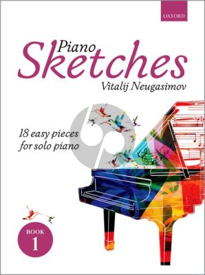 Neugasimov Piano Sketches Vol.1 18 easy pieces for solo piano