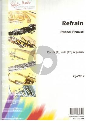 Proust Refrain Horn (Fa ou Mib)-Piano