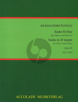 Longo Suite D-major Op.65 Oboe-Piano