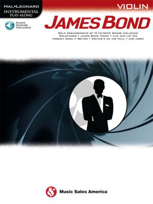 James Bond Instrumental Play-Along Violin