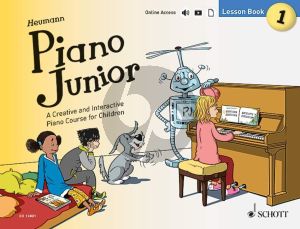 Heumann Piano Junior Lesson Book 1 (Book with Audio online)