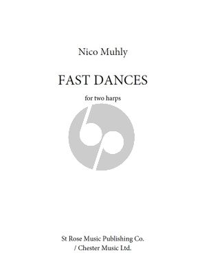 Muhly Fast Dances 2 Harps (Score/Parts)
