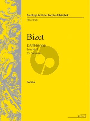 Bizet L'Arlésienne Suite No.1 Orchestra Fullscore (Edited by Lesley A. Wright) (Urtext Edition)