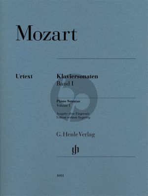 Mozart Sonaten Vol.1 Klavier (Ernst Herttrich) (ohne Fingersatz)