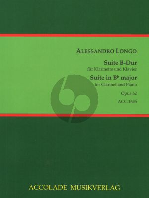 Longo Suite Op.62 Clarinet-Piano